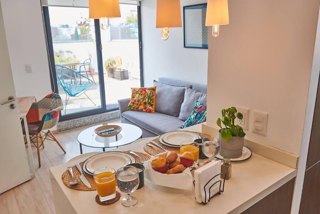 Soleado Ph Con Terraza Privada En Roma Norte Apartment *