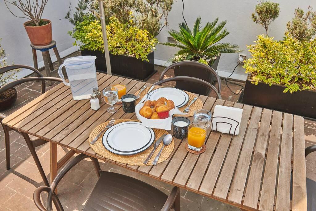 Soleado Ph Con Terraza Privada En Roma Norte