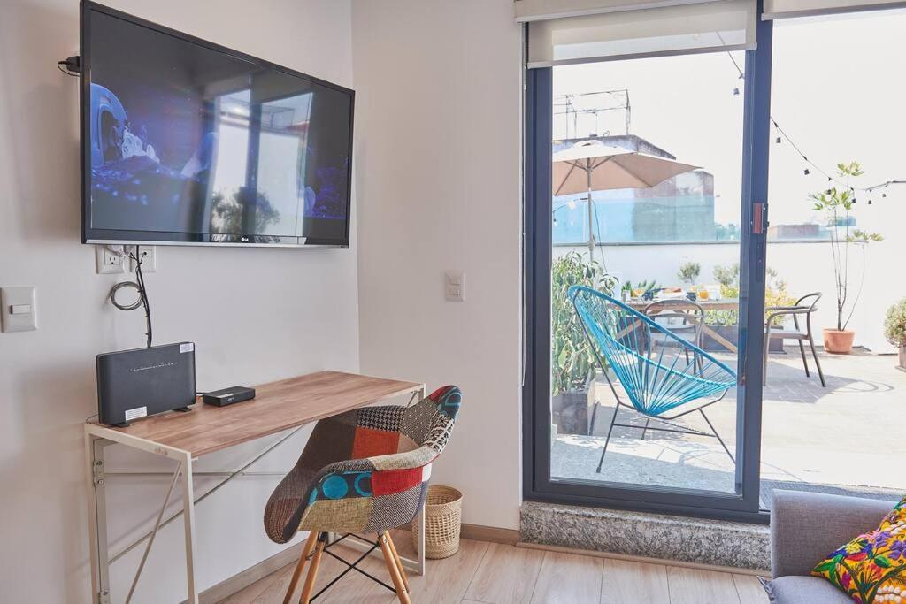 Apartment Soleado Ph Con Terraza Privada En Roma Norte